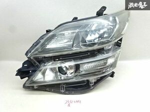 トヨタ 純正 ANH20W 20系 ヴェルファイア 前期 HID ヘッドライト ランプ 左 左側 助手席側 AFS無 ICHIKOH 58-23 点灯OK 要補修 棚11-3