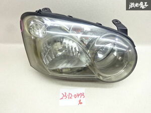 売り切り スバル 純正 GDA GDB GGA インプレッサ WRX STI 中期 涙目 HID ヘッドライト ランプ 右 右側 運転席側 ICHIKOH 1718 訳有 棚22-3