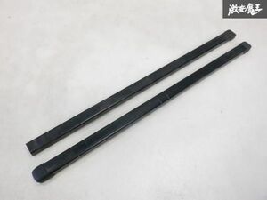 社外 メーカー不明 汎用 ルーフキャリア バーのみ 2本セット 全長約80cm 即納 棚B-3