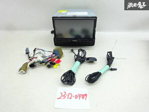 【保証付】KENWOOD ケンウッド メモリーナビ MDVL401U 地図データ 2013年式 CD DVD 再生OK USB 接続OK ナビ カーナビ 即納 棚A-1-3