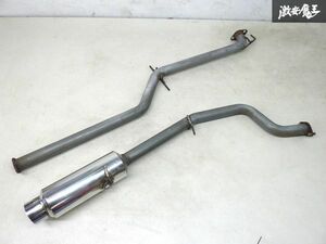 RS-R RSR RF1 RF2 ステップワゴン B20B 砲弾 セミステン マフラー セミステンレス リア 中間パイプ M6-3095 / M6-3096 出口約100φ 棚E-3