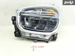 売り切り スズキ 純正 HA37S HA97S アルト LED ヘッドライト ヘッドランプ 左 左側 助手席側 STANLEY W6322 点灯OK 訳有品 棚21-3