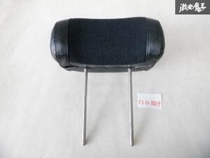  original MAZDA Mazda 323 Familia front head rest 1 piece black black old car that time thing immediate payment shelves 25-1