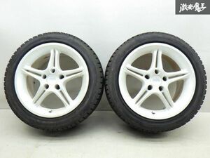 ●ヨコハマ AVS モデル5 17インチ 9J +19 PCD 114.3 5H スタッドレス付 225/50R17 シルビア スカイライン チェイサー スープラ RX-7 棚Q-2