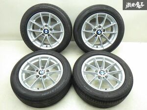 ●BMW 純正 E90 3シリーズ 後期 Vスポーク スタイリング360 16インチ 7J +31 PCD120 5H ブリヂストン TURANZA ER300 205/55R16 15y 棚S-7