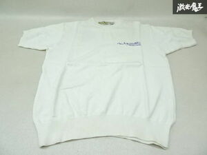 【希少！？】旧ロゴ NISMO ニスモ 筆記体ロゴ ニット Tシャツ 半袖 綿100％ Lサイズ 古着 当時物 昭和 レトロ 旧車 破れ無し 在庫有 棚1-1