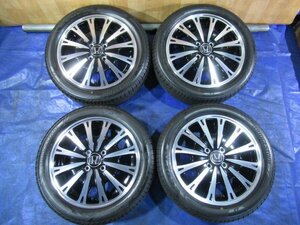 激安売切宣言！5555円～！ホンダ純正 15-4.5J 4H/100 ET45 + BRIDGESTONE 165/55R15 中古4本！Nボックス N-ONE N-WGN T007801