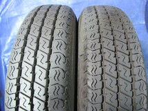 激安即決！マッドブラック スバル純正鉄 12-4B 4H/100 ET40 + YOKOHAMA 145/80R12 80/78N LT 6PR LT 中古4本！サンバー等 軽トラ！T007822_画像9