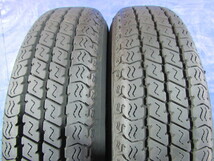 激安即決！マッドブラック スバル純正鉄 12-4B 4H/100 ET40 + YOKOHAMA 145/80R12 80/78N LT 6PR LT 中古4本！サンバー等 軽トラ！T007822_画像10