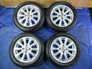 激安売切宣言！5555円～！LEHRMEISTER 14-4.5J 4H/100 ET45 + BS NEWNO 155/65R14 タント スペーシア Nボックス デイズ ウエイク T007827