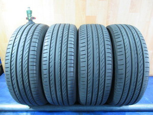 激安即決！エア漏れ点検済！バリ溝8～9分山！PIRELLI POWERGY TM 195/55R16 87V 2022年製 中古4本セット！T007870