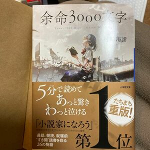 余命３０００文字 （小学館文庫　む４－１） 村崎羯諦／著