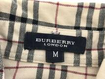 値下げしました！早い者勝ち！50058 ★送料無料★本物保証★バーバリー 服 BURBERRY チェックシャツ Mサイズ レディース_画像4