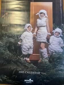 2005 year Inoue Waka calendar WOOD ONE wood one ( new goods unused goods )