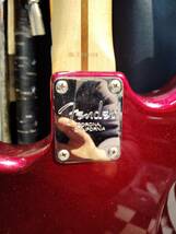 フェンダージャパン　ストラトキャスター　Fender 三枚目にシリア有り　改造有　エレキギター　メイプル指板_画像4