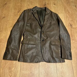 THE SUIT COMPANY GENUINE LEATHER レザージャケット SIZE L