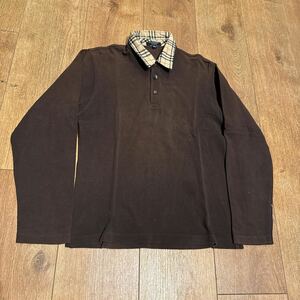 BURBERRY 長袖ポロシャツ SIZE S 