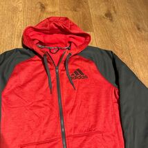 adidas climawarm ジップアップパーカー SIZE XO_画像3