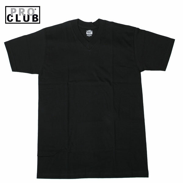 黒 3XL PROCLUB プロクラブ コンフォート Vネック Tシャツ ブラック PRO CLUB アメリカ 無地 プレーン V首 ビッグサイズ 大きいサイズ USA