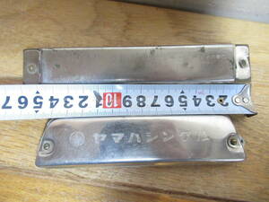  old harmonica 2 piece set Yamaha single Tokai musical instruments friend miyata