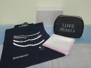 ★★『MIKIMOTO』ミキモト・プレゼント品《バッグ・ポーチ・ハンカチ》☆未使用☆ ★★