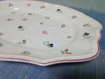 ★★『Villeroy&Boch』ビレロイ&ボッホ・PETITE FLEUR《オーバルプレート１枚》　☆極美品☆ ★★_画像3