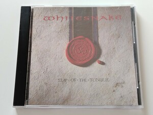 WHITESNAKE / SLIP OF THE TONGUE CD GEFFEN US 924249-2 89年盤,David Coverdale,Steve Vai,Adrian Vandenberg,Rudy Sarzo,Tommy Aldridge