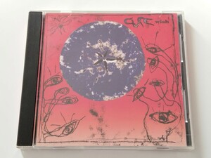 THE CURE / wish 日本盤CD FICTION/ポリドール POCP1190 92年盤,ザ・キュアー,Robert Smith,ロバスミ,NEW WAVE,POST PUNK,GOTHIC,