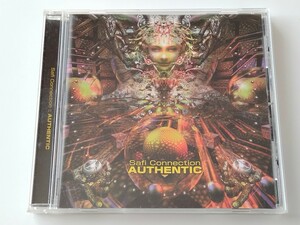 【ステッカー付】Safi Connection / AUTHENTIC CD arcadia-music JAPAN ARCCD002 03年PSYCHEDELIC TRANCE,ボートラ追加収録,サイケトランス