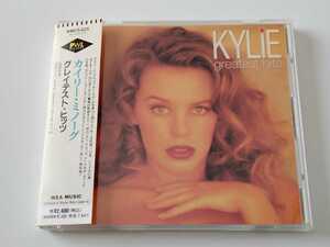 【美品カイリー】Kylie Minogue / Greatest Hits 帯付CD WEA WMC5-625 92年ベスト,93年盤,PWL,ラッキー・ラヴ,恋は急がず,ロコモーション,