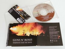 GUNS N'ROSES / 悪魔を憐れむ歌 Sympathy For The Devil 日本盤帯付CD MVCG10001 95年シングル,アルバム未収録Rolling Stonesカヴァー_画像3