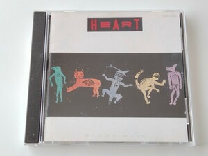【87年旧規格盤】HEART / BAD ANIMALS 日本盤CD CAPITOL/東芝EMI CP32-5399 Ann&Nancy Wilson,Alone,There's The Girl,Who Will You Run To