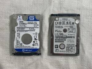 ★SATA　2.5インチ　320GBハードディスク2個まとめて！