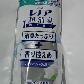 レノア　柔軟剤　400ml　超消臭　 1WEEK　抗菌　P&G　日本製　フレッシュソープの香り　詰め替え用 