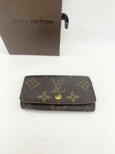 LOUIS VUITTON　ルイ・ヴィトン モノグラム　キーケース　送料無料　1円から