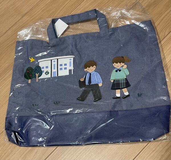 ファミリア デニムバッグ 夙川学院 新品未使用 Familiar