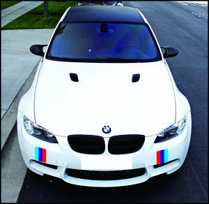 BMW ステッカー Mカラー BMW 3シリーズ 4シリーズBMWアクセサリー bmw バイクパーツ bmw バイク r100bmw BMW用 BMWロゴ BMW車用B22
