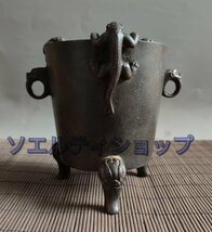 実用★旧鉄器/鋳鉄ストーブ*お茶を沸かす*お湯を沸かす*バーベキューストーブ*炭ストーブ*温かい酒ストーブ_画像6