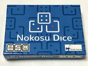 【ボードゲーム】ノコスダイス（同人版） Nokosu Dice【トリックテイキング】