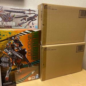 METAL BUILD エヴァンゲリオン 初号機 2号機 零号機 4個セット 未開封 メタル ビルド BANDAI 