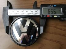 ◆ VW フォルクスワーゲン 65mm 純正ホイール用 センターキャップ 3B7601171 4個セット ◆_画像2