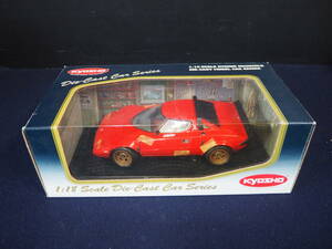 ミニカー【LANCIA STRATOS HF】ランチア ストラトス HF レッド 1:18 SCALE KYOSYO ORIGINALS DIE-CAST MODEL CAR SERIES