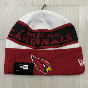 USA正規品 NEWERA ニューエラ NFL オンフィールド Cardinals アリゾナ カージナルス Tech ニット帽 ビーニー 刺繍ロゴ アメフト