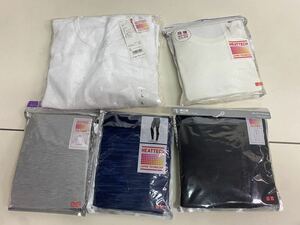 【未使用】ユニクロ　UNIQLO ヒートテック タイツ 長袖 Lサイズ