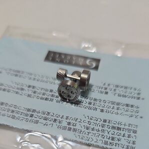 ステンレス ボタンピアス