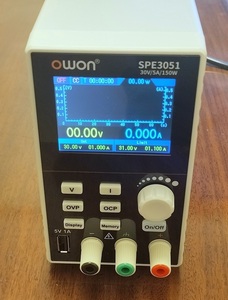 OWON SPE3051プログラマブル直流安定化電源(2023/8正規購入品) 