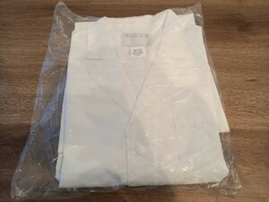  white garment Montblanc dokta- coat combined use long sleeve size 3L 71-501 medical care examination storage unopened present condition goods k593