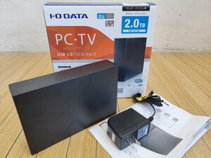 ★I・ODATA USB3.0対応2.0TB外付ハードディスク HDCL-UT2.0KC