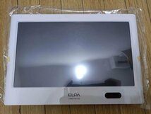 未使用★ELPA ワイヤレスカメラ＆10型モニター CMS-H1001★防犯カメラタッチパネル_画像3