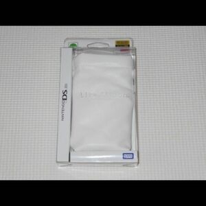 DS★ニンテンドーDS Lite専用ケース ホワイト ライトスリッポン ライクレザー 任天堂ライセンス商品★新品未開封